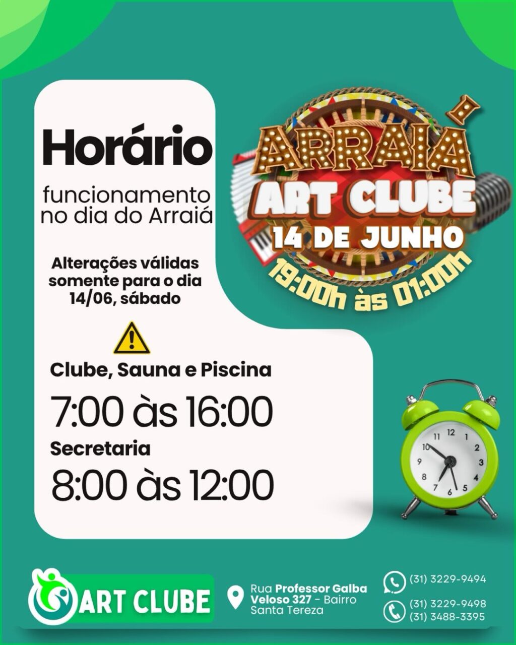 Instagram post from artclubeoficial. This post is in position 1.