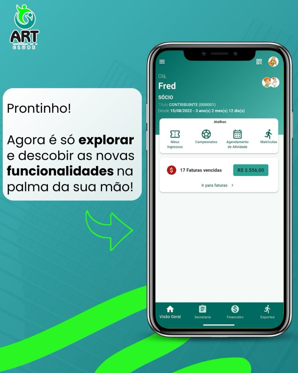 Instagram post from artclubeoficial. This post is in position 4.